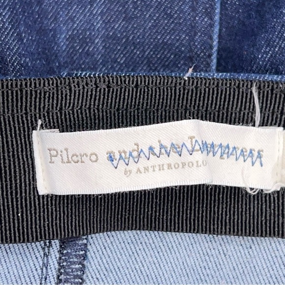 Size 28 Pilcro High Rise Denim Jegging Blue Stretch Pull On Style Anthropologie - Picture 10 of 13